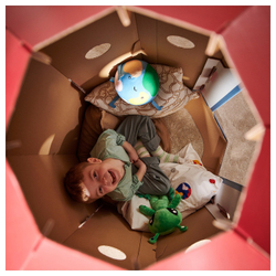 IKEA AFTONSPARV  (ИКЕА АФТОНСПАРВ)  -  Плюшевая игрушка, внеземное существо/зеленый, 34 см