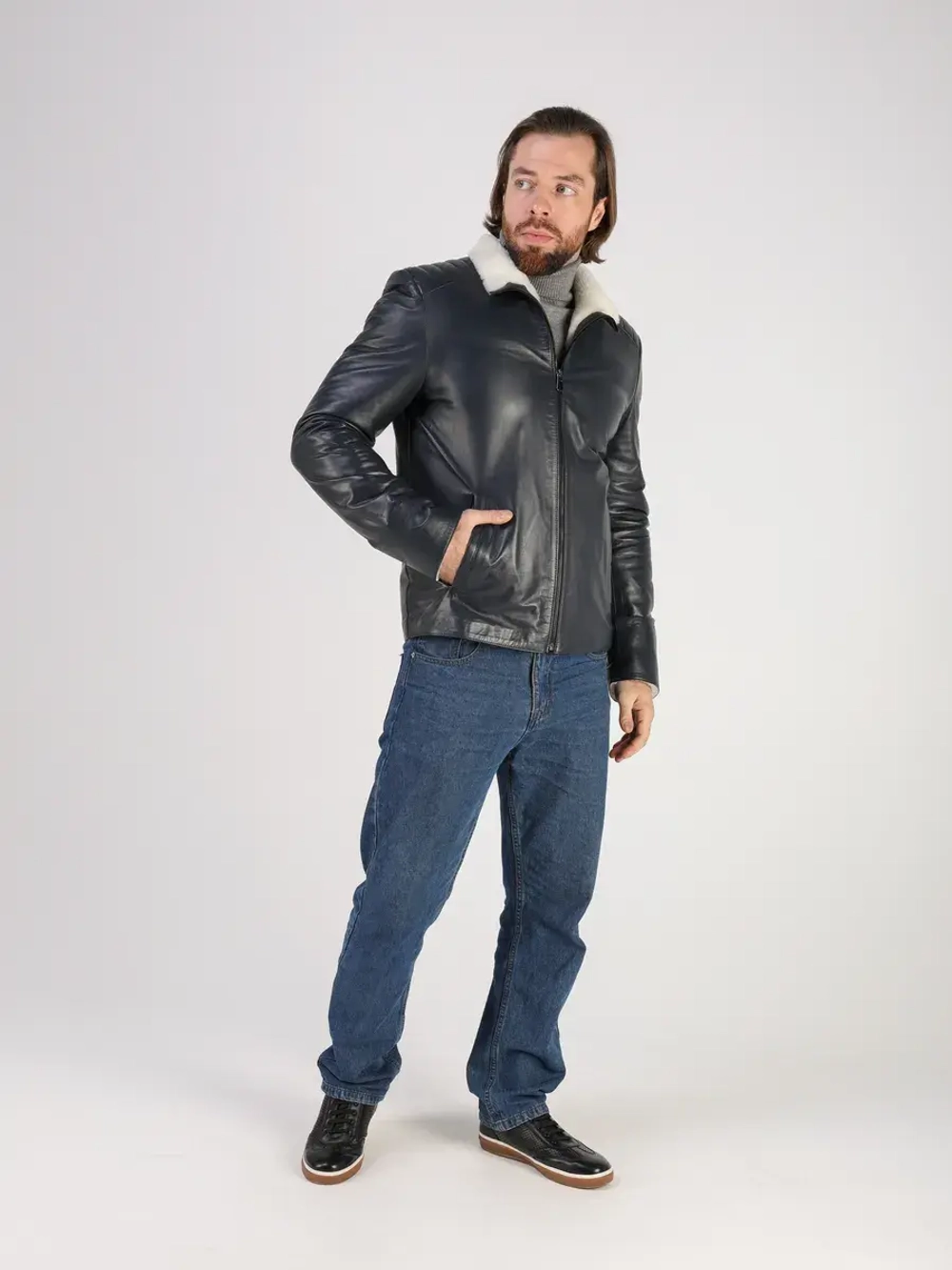 Дубленка натуральная куртка зимняя кожаная