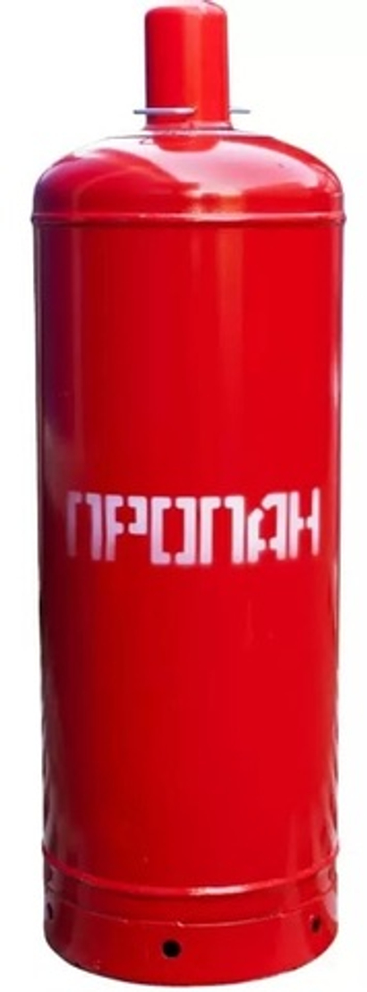 Стальной пропановый газовый баллон 50 л, с вентилем (пустой)
