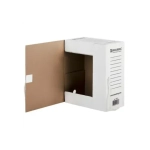 Папка архив. м.гофрокарт. 150мм на завязках BRAUBERG 126513