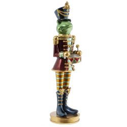 GAEM Фигурка декоративная "Солдатик-лягушонок", L9,5 W9,5 H37,5 см