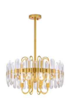 8714A/8A BRS CP (1) Люстра (NW)