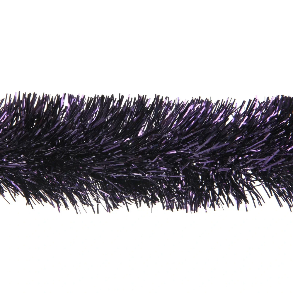 Мишура «Волшебные искры» 2 м 9 см, Темно-фиолетовый