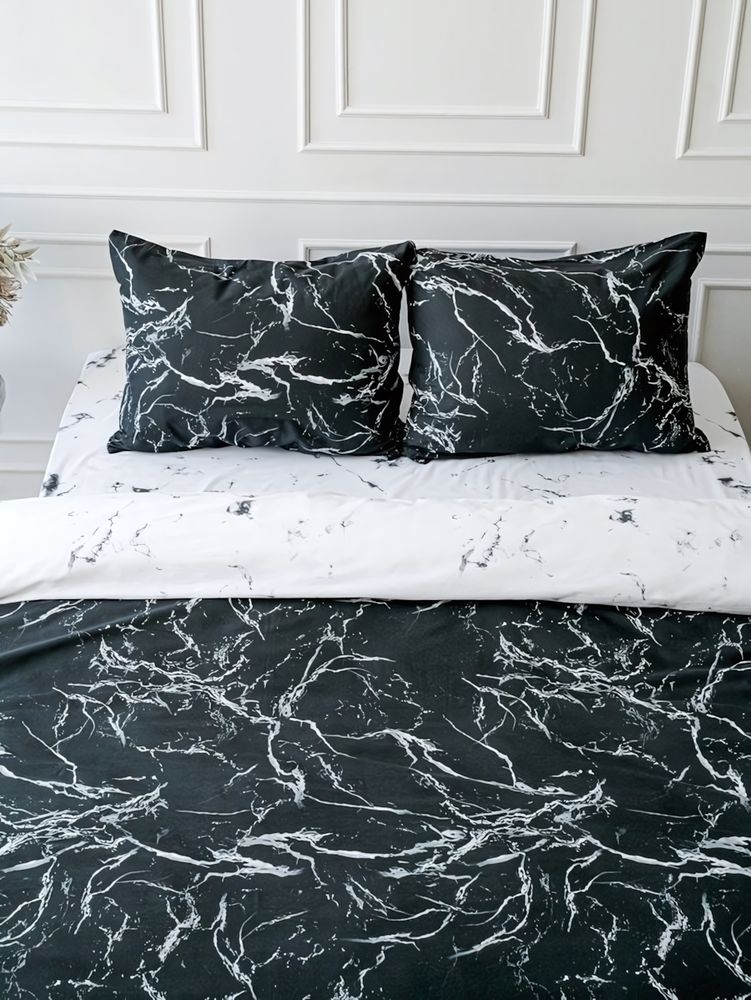 Постельное белье 2,0 поплин Павлайн Sweet Sleep Мрамор с 2 нав. 50*70