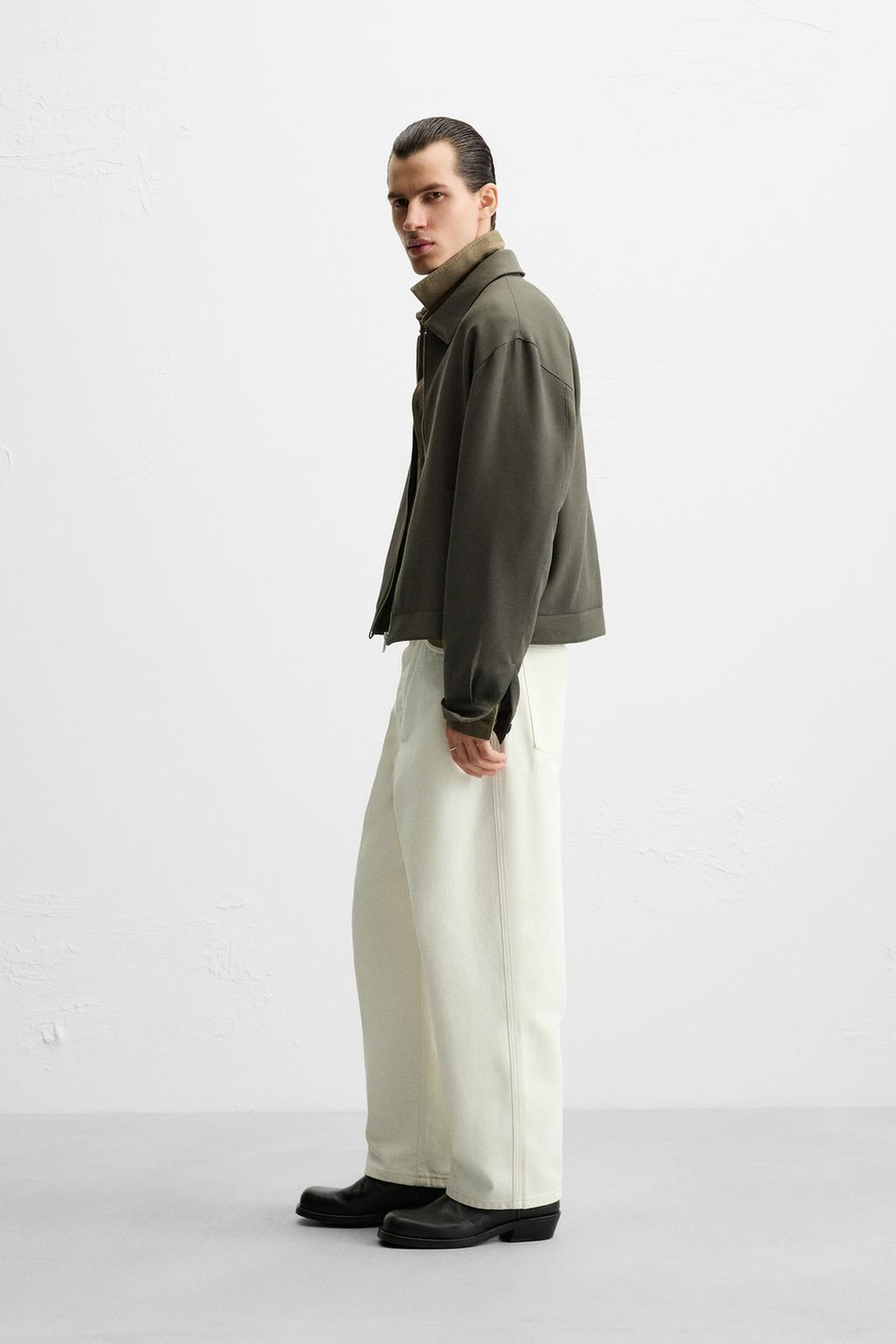 Куртка cropped fit