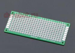Плата 3х7 см - Желтая