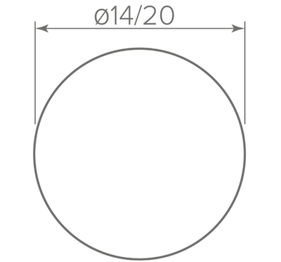169 гикори рокфорд темный Заглушка самоклеющаяся F20(1л.=28шт)