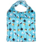 Сумка - шоппер с карабином «ИДЕЯДОМА», принт котики, 60*38см/нагрузка до 10кг (инд. пакет истикер)