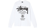 Толстовки Stussy FW21 World Tour Ls Tee Logo T, 3993658