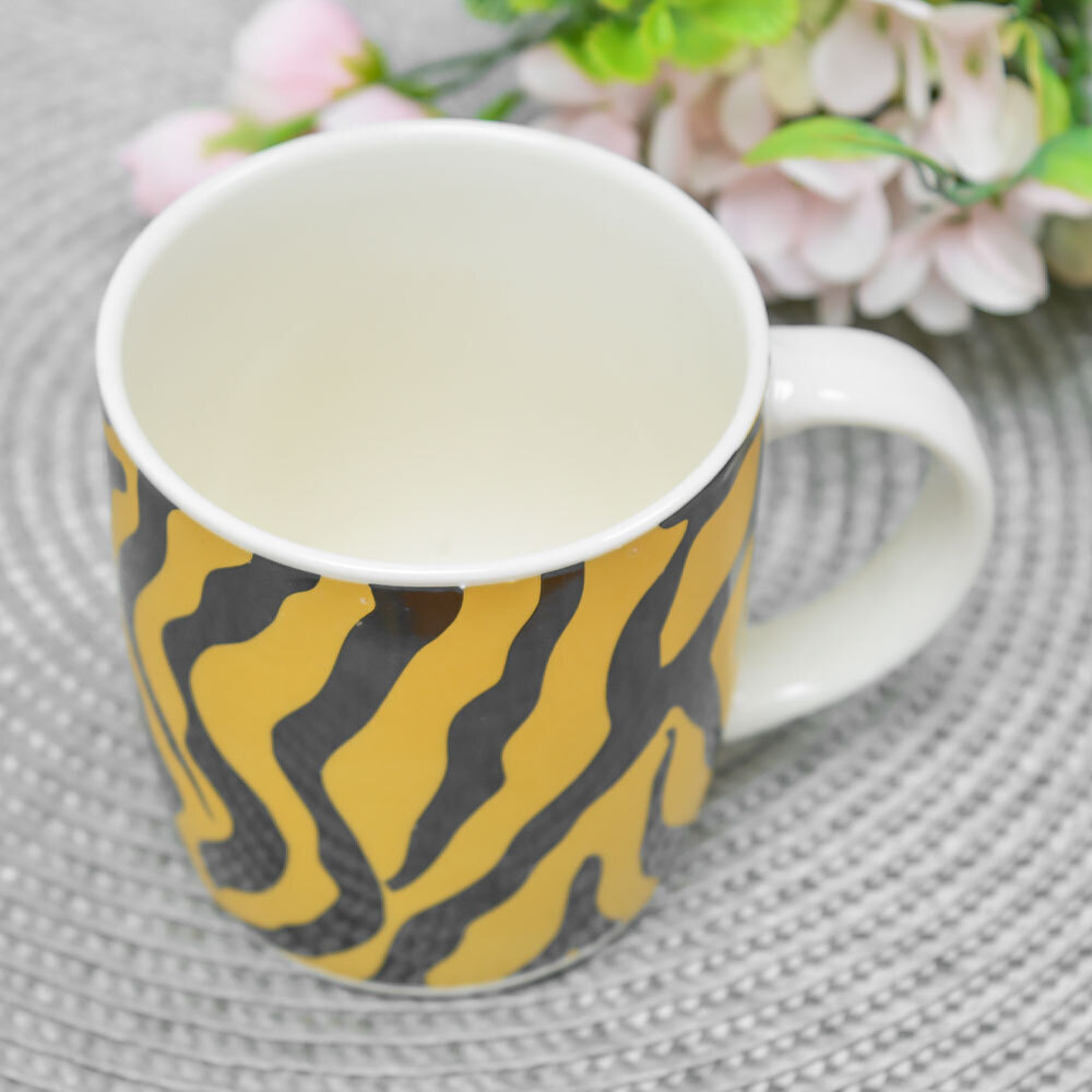 Кружка 250мл керамическая, цвет в ассортименте, NNAC-3658