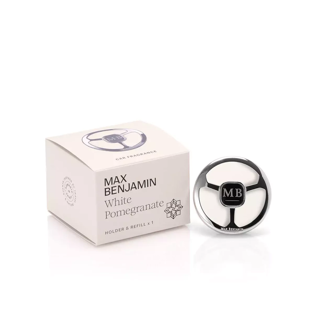 Max Benjamin - Ароматизатор для автомобиля «Белый гранат» / артикул   RB-CF03  / GTIN 5391533717905