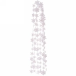 Бусы на ёлку 2,0 м «Снежинки», Белый