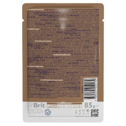 Brit premium, пауч для взрослых кошек, ассорти из птицы в желе, 85г