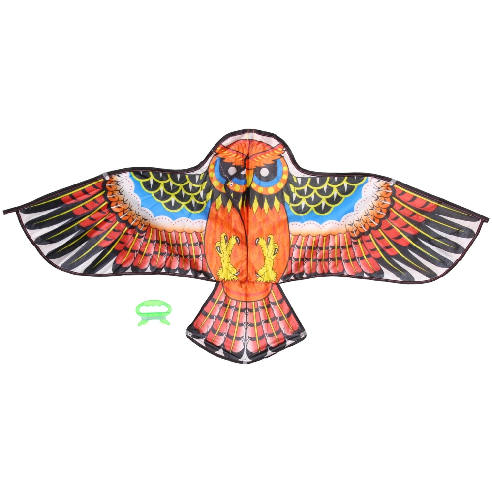 Воздушный змей «Красочная Сова» 120*60 см, микс