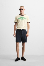 Шорты regular fit со шнурком