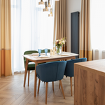 Радиатор WARMMET водяной настенный вертикальный Luxe 60V (W) ГРАФИТ RAL7024