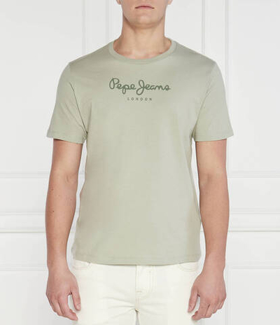 Футболка Pepe Jeans London - оливковый(PM508208)