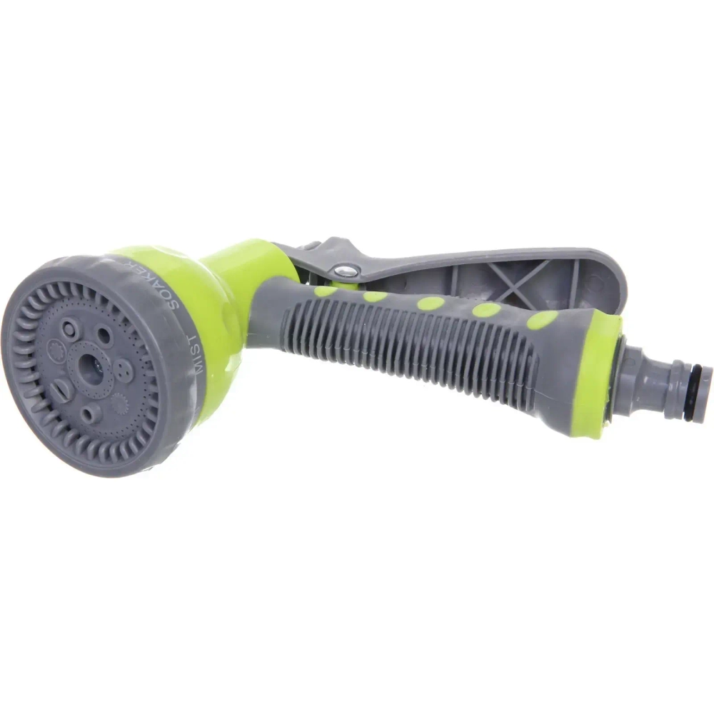 Набор для полива «Green» (распылитель-пистолет 7 режимов,2 соединителя,адаптер на 1/2») ДоброСад