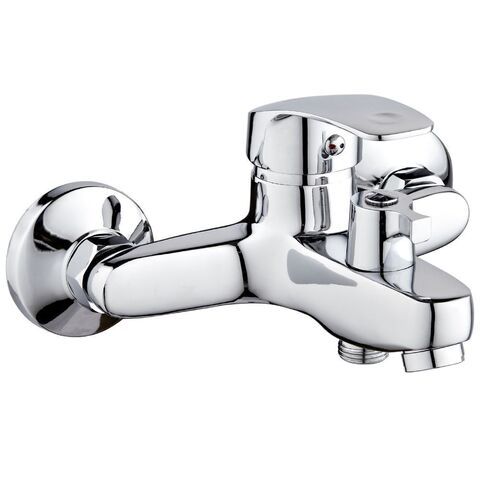 Смеситель для ванны, РМС, корот изл, с картриджем, хром, SL85-009E