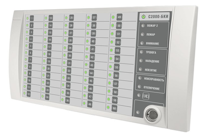 С2000-БКИ в.3.хх (2xRS-485) Блок индикации с клавиатурой
