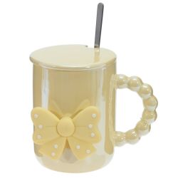 GAEM Кружка с крышкой и ложкой, 380 мл, L11,5 W9 H11 см, 4в.