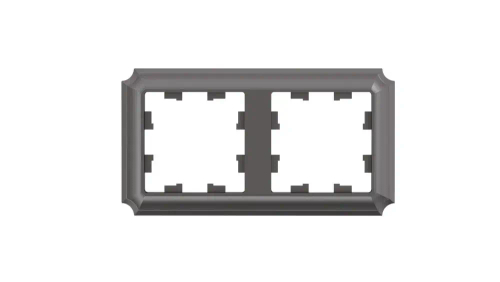 ATLASDESIGN ANTIQUE 2-постовая РАМКА, универсальная, МОККО