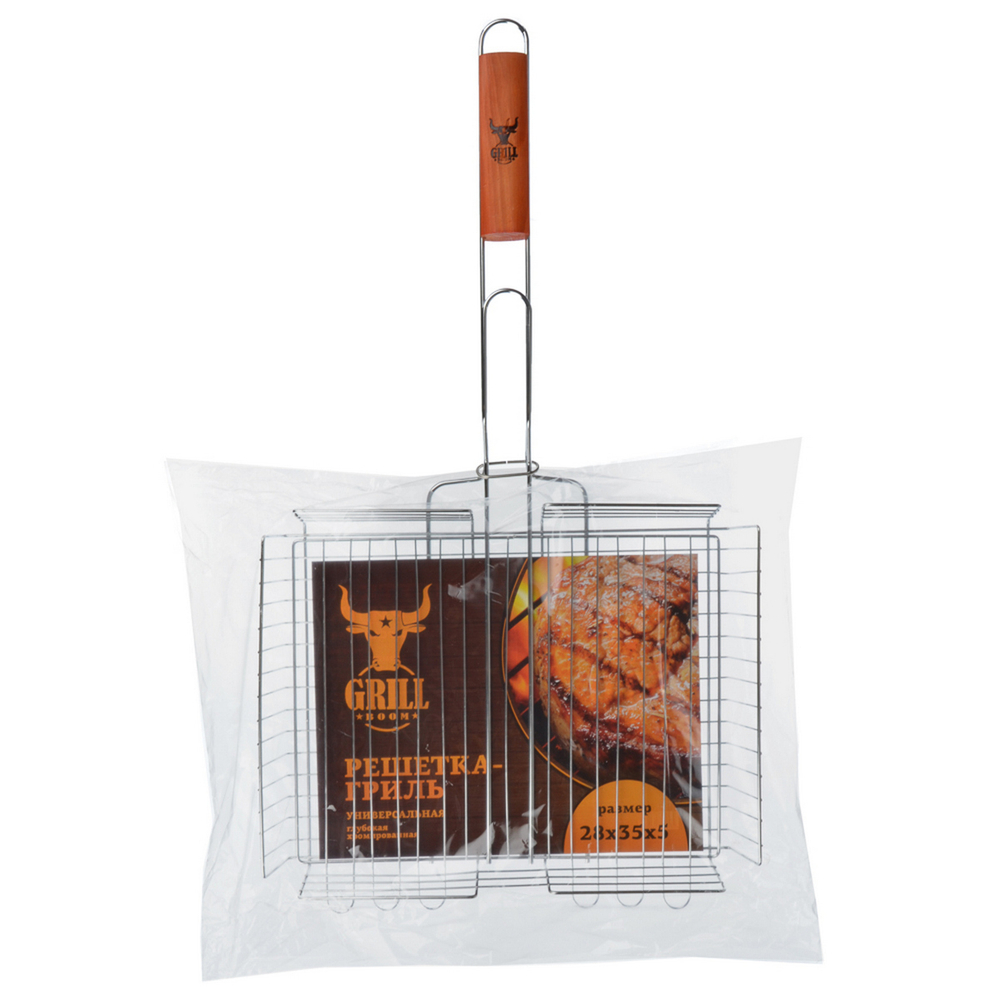 Решётка-гриль GrillBoom (28х35x5см.)