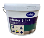 КРАСКА ДЛЯ ПОТОЛКОВ И СТЕН INTERIOR 6 IN 1 МАТОВАЯ 14 КГ (4870233517509)
