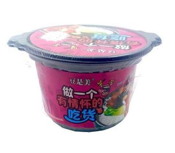 Рис саморазогревающийся с колбасками в кантонском стиле LeiQia, 265 г (Китай)