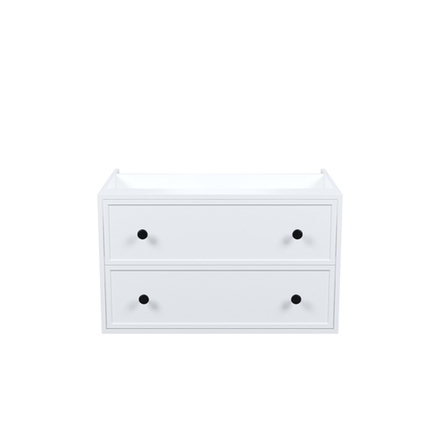 Тумба подвесная IDDIS Torr, под столешницу 80 см, белый матовый, TOR80WBi95