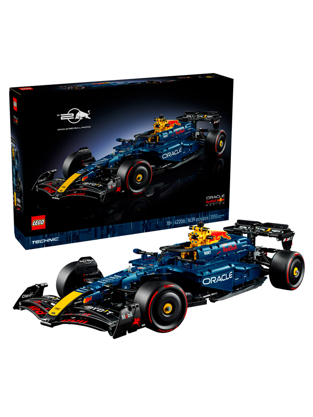 Конструктор LEGO Technic 42206 Oracle Red Bull Racing RB20 F1
