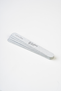 Пилки на деревянной основе, серые, размер С 25 шт