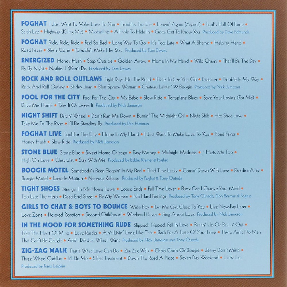 Foghat / The Complete Bearsville Albums Collection (13CD)