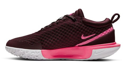 Женские Кроссовки теннисные Nike Court Zoom Pro Premium - burgundy crush/hyper pink/white/pinksicle