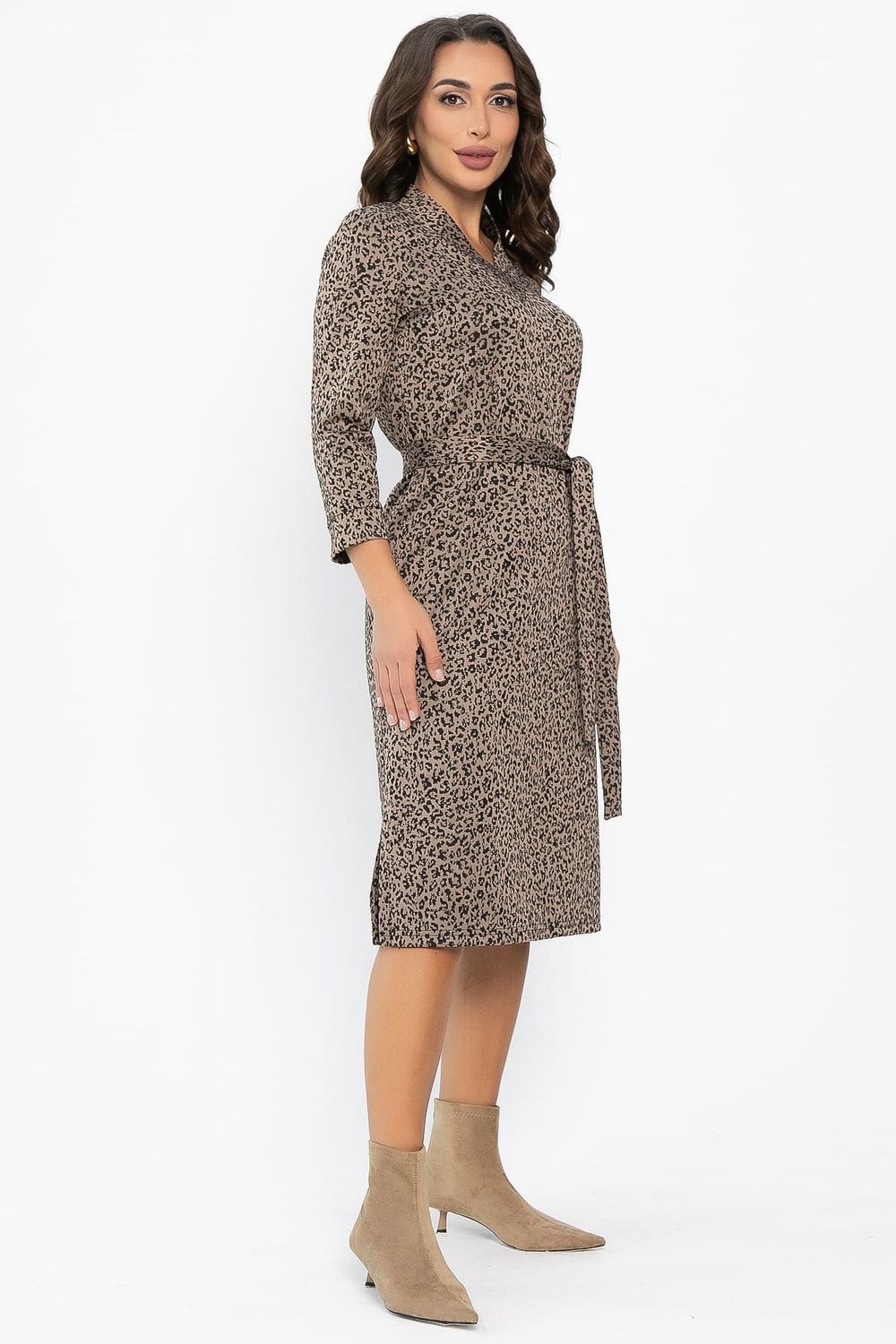 Платье Лаконичный стиль (капучино) П13751-19М LT Collection