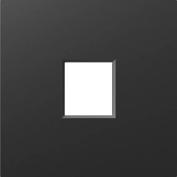 Donel A07 матовый карбон накладка 1-я для розеток RJ45,TV,SAT,HDMI , серия DB