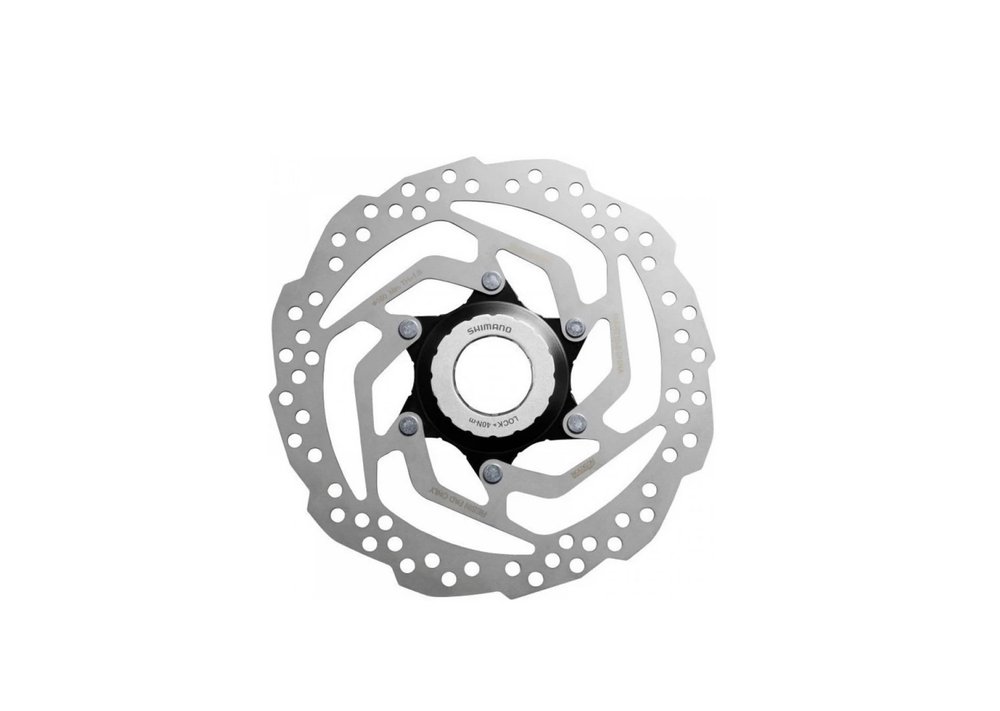 Ротор дискового тормоза Shimano, RT10, 180мм, lock ring, только для пластиковых колодок