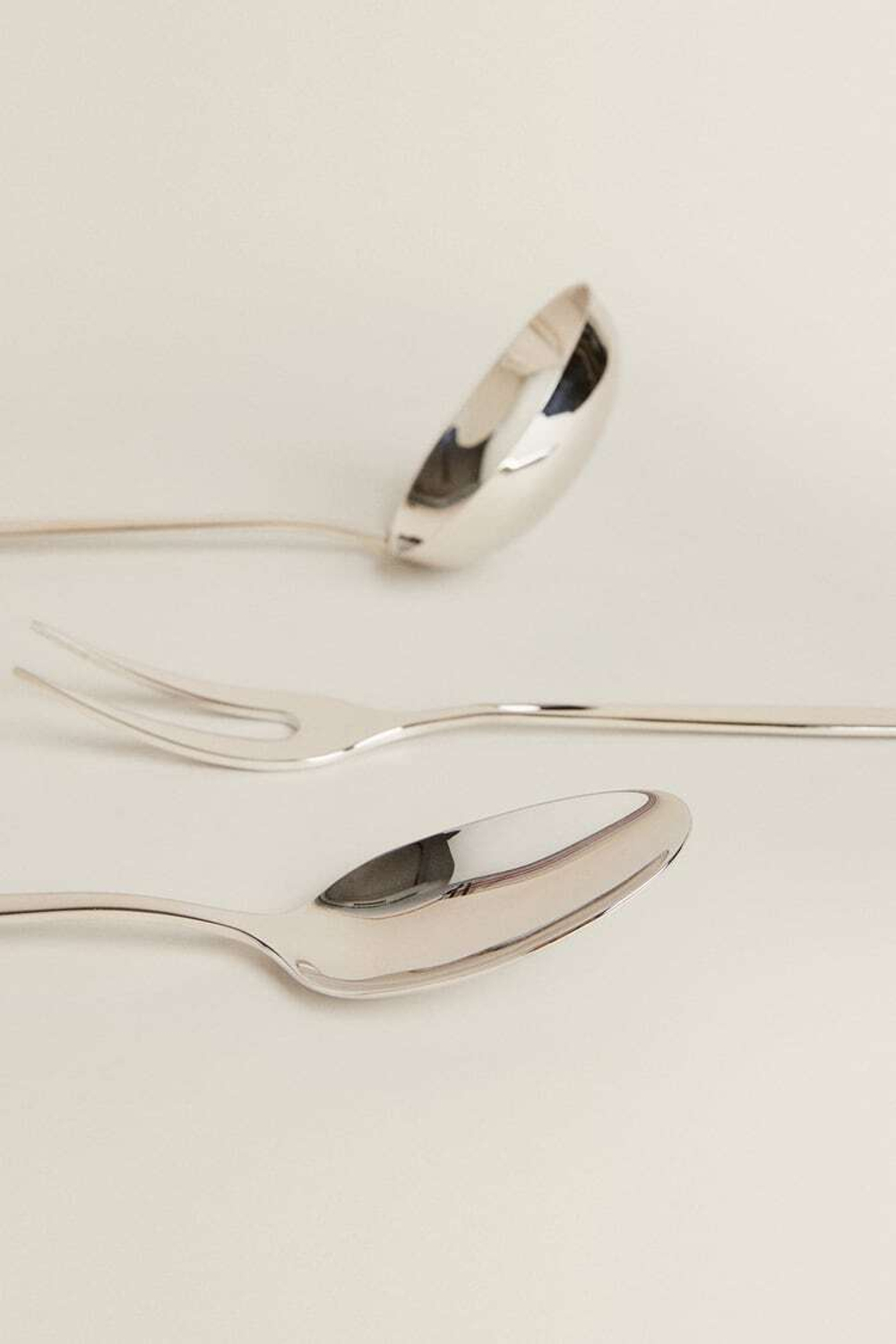 ZARA HOME ДЕСЕРТНАЯ ЛОЖКА, СТАЛЬНОЙ