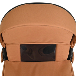 Детская коляска Roan Sol 3 в 1 с автокреслом Tutis Elo Black RSL/1014 Cinnamon