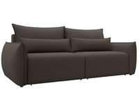 Диван прямой Лига-051 НПБ РОГОЖКА Амур 05 коричневый