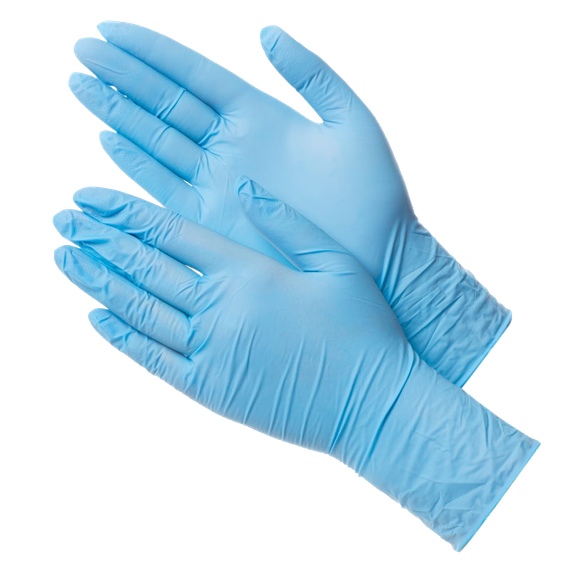 Перчатки Gward Ultra LS cиние нитриловые