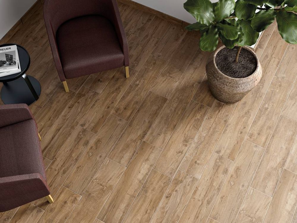 Terraslab, Nebraska Oak Base C3/R11 Antislip 300х1200х20мм 2шт/уп - керамогранит уличный