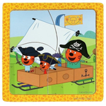 Вкладыш многослойный "Три Кота" терм.пл. 1050-CATS (100) (Буратино)