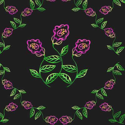 Паттерн цветка Кобея