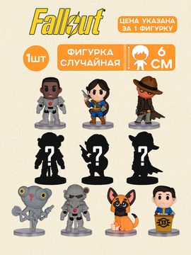 Фигурка случайная по сериалу Фоллаут 6 см 1 шт / Fallout TV Figure Blind Bag Wv1 Asst