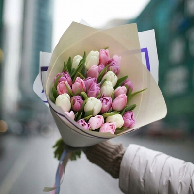 Букет тюльпанов ассорти