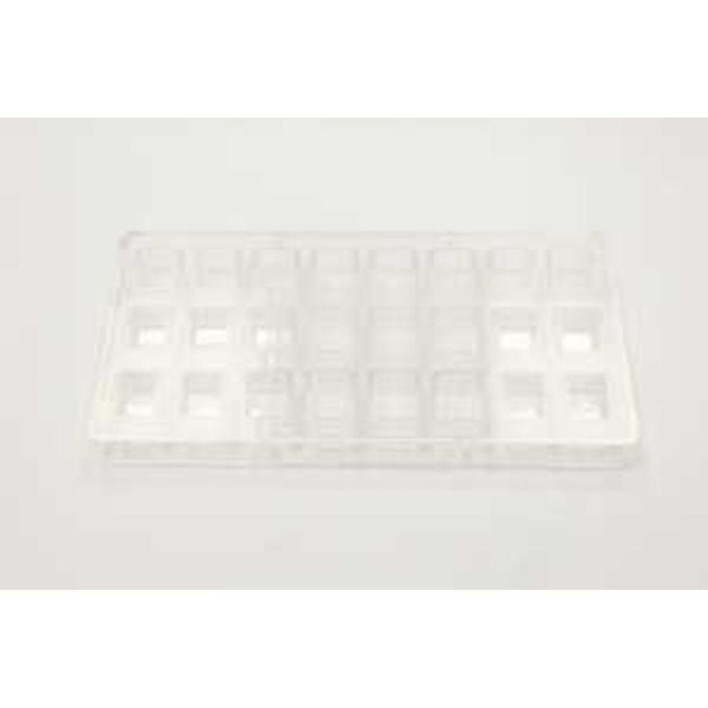 Форма для шоколада "Прямоугольник", 24 ячейки 25*19*10 мм, поликарбонат, P.L. Proff Cuis