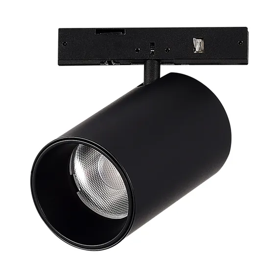 ST671.436.05 Магнитный трековый светильник Черный LED 1*5W 3000K 340Lm Ra>90 36° IP20 D35xH58 24V СУПЕР5