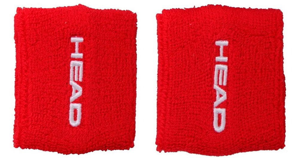 Напульсник теннисный Head Wristbands 2.5&quot; - red