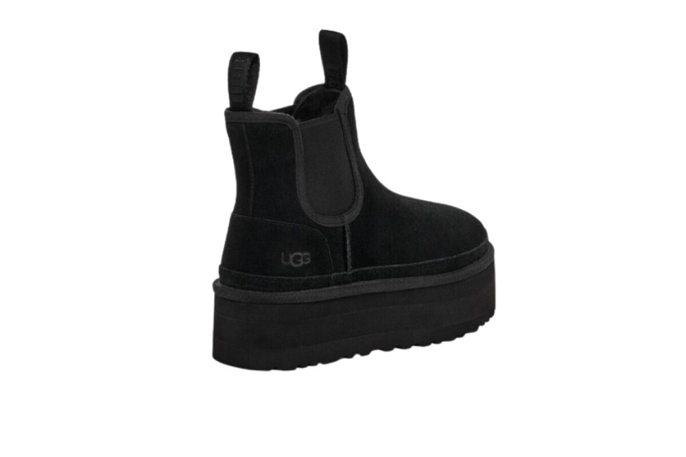 UGG Neumel Platform Chelsea Black